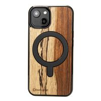 drewniane etui bewood do iphone 15 mango z magsafe