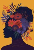 Plakat 61x90,5cm Botaniczna Muza