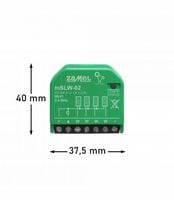 INTELIGENTNY STEROWNIK OŚWIETLENIA LED MSLW-02 Wi-Fi, 12... 24V DC ZAMEL