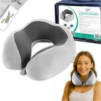 PODUSZKA PODRÓŻNA TURYSTYCZNA NA SZYJĘ ZAGŁÓWEK DO SAMOCHODU MEMORY