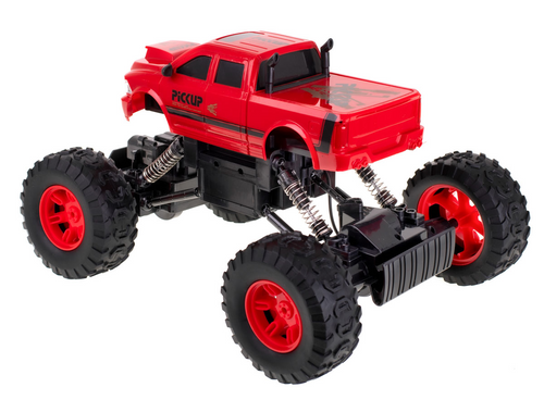 Samochód RC Rock Crawler 4WD czerwony 2.4GHz na Arena.pl