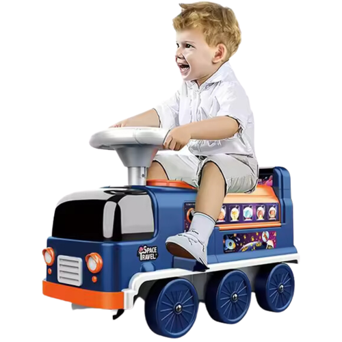 Autko Pojazd Kosmiczny 2W1 Jeździk 4 Autka Tor Samochodowy Dźwięki Światła na Arena.pl