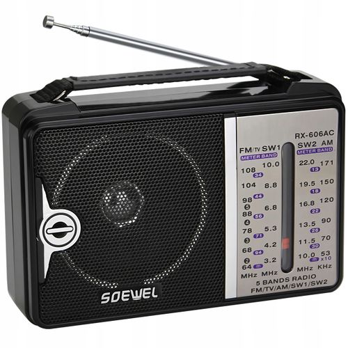 Radio sieciowo-bateryjne AM RETOO E659 na Arena.pl