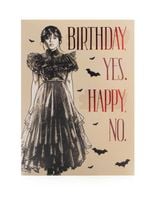 Kartka urodzinowa Wednesday