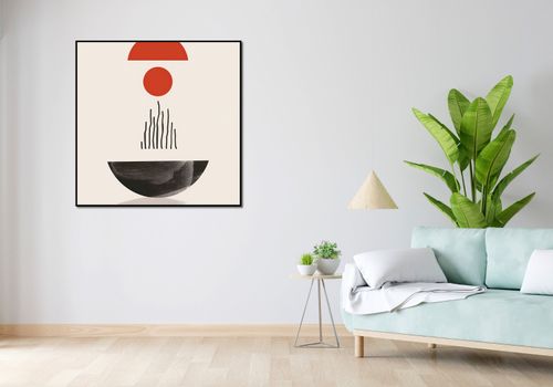 Plakat 100x100cm Półokrągła Forma na Arena.pl