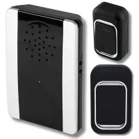 Dzwonek bezprzewodowy zasięg 300m baterie 2 wodoodporne przyciski