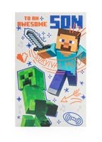 Kartka urodzinowa Minecraft