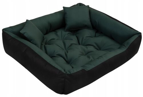 Legowisko dla Psa Kota Posłanie Kanapa Kojec Wodoodporne Zielone 75x65 cm na Arena.pl