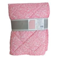 Narzuta na Łóżko 130x180 z Mikrofibry Różowa