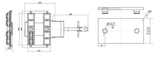 PT6 Platforma transportowa do transportu maszyn 6000kg 6t na Arena.pl