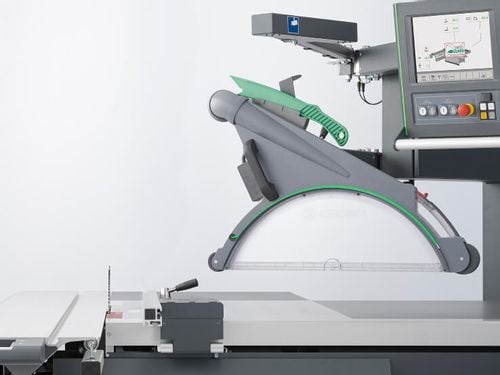 Piła formatowa system ochrony dłoni Hand Guard Standard formatówka pilarka na Arena.pl
