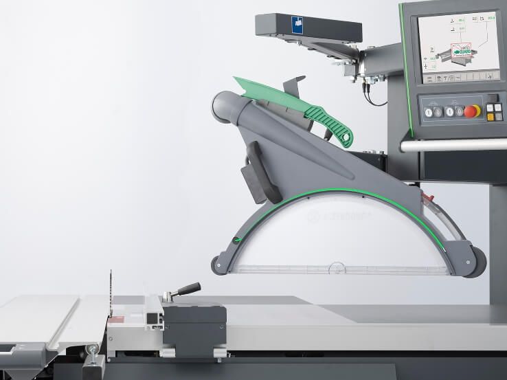 Piła formatowa system ochrony dłoni Hand Guard Standard formatówka pilarka zdjęcie 12