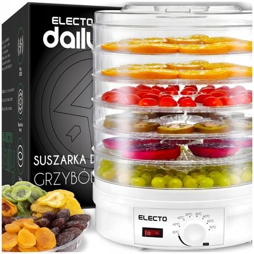 SUSZARKA DO GRZYBÓW OWOCÓW WARZYW ZIÓŁ SPOŻYWCZA MOCNA 500W DUŻA XXL 6 na Arena.pl