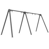 Huśtawka 3-stanowiskowa PREMIUM MO-014 Marbo Sport - 200 kg