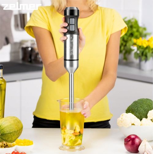 BLENDER RĘCZNY ZELMER KUCHENNY WIELOFUNKCYJNY MIKSER ROBOT TURBO 1800W na Arena.pl