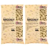 Migdały blanszowane 1kg (2x500g)