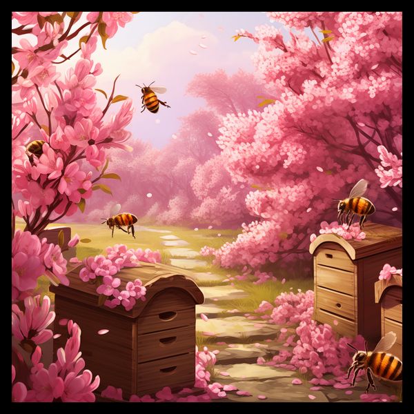 Plakat 50x50cm Życie w Ulach zdjęcie 2
