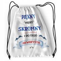 Plecak Dla Akwarysty Sportowy Szkolny Worek Torba Z Nadrukiem Ze Zdjęciem
