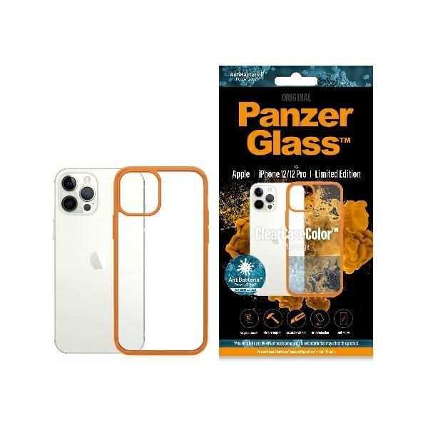 PanzerGlass ClearCase iPhone 12/12 Pro Orange AB zdjęcie 1
