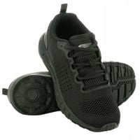 BUTY MĘSKIE SPORTOWE TREKKINGOWE SUMMER LEKKIE M-TAC SNEAKERSY CZARNE 43