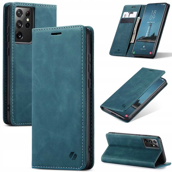 Spacecase Wallet Galaxy S21 Ultra Blue zdjęcie 7