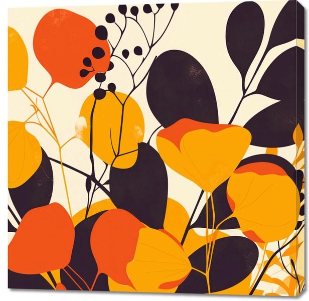 Obraz 100x100cm Ogrodowa Paleta zdjęcie 1