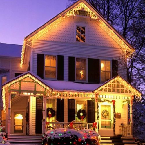 GIRLANDA LED ŚWIĄTECZNA 5M 150 LAMPEK KURTYNA DO DOMU WNĘTRZA NA ZEWNĄTRZ na Arena.pl