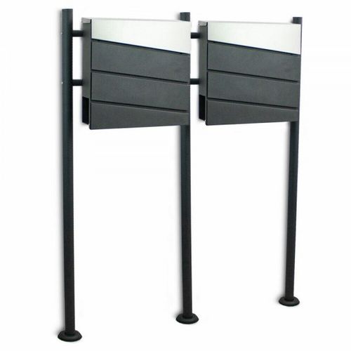 18436 Wolnostojąca skrzynka na listy pocztowa podwójna BITUXX na Arena.pl