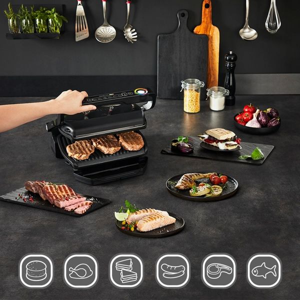 Grill elektryczny TEFAL OptiGrill+ GC7148 zdjęcie 16