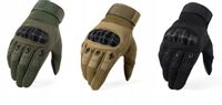 RĘKAWICE TAKTYCZNE WOJSKOWE BOJOWE QUAD DOTYKOWE