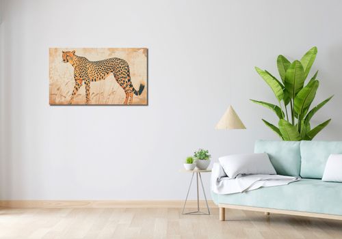 Obraz 90x50cm Gepard w Ruchu na Arena.pl