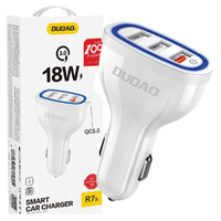 dudao ładowarka samochodowa szybkie ładowanie quick charge 3.0 qc3.0