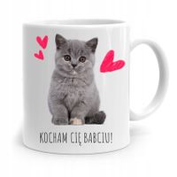 Kubek Dla Babci Na Urodziny Kocham Cię Babciu Z Nadrukiem Ze Zdjęciem