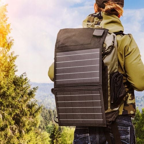 Ładowarka solarna, panel słoneczny 15W USB na Arena.pl