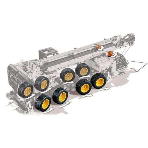 Klocki Lego Technic Żuraw Samochodowy 42108 na Arena.pl