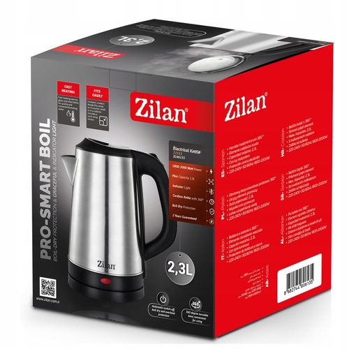CZAJNIK ELEKTRYCZNY INOX 2000W 2,3L na Arena.pl