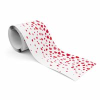 Samoprzylepny Pasek Dekoracyjny SERDUSZKA Akwarele Ornamenty Abstrakcja