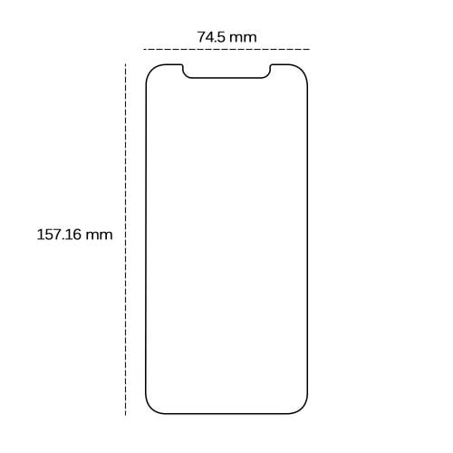SZKŁO HARTOWANE 2,5D DO IPHONE 13 PRO MAX - 14 PLUS NA EKRAN na Arena.pl