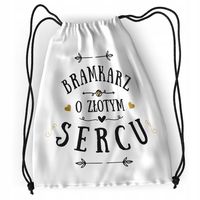 Plecak Sportowy Szkolny Bramkarza Worek Torba Z Nadrukiem Ze Zdjęciem