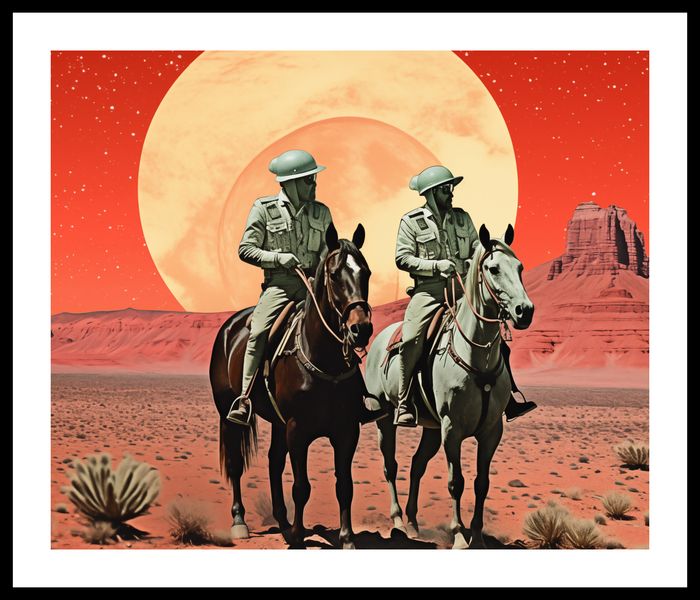 Plakat 60x50cm Patrol Kosmiczny zdjęcie 3