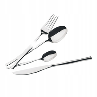 Zestaw Sztućce Berlinger Haus Black Silver dla 6 osób BH-3036