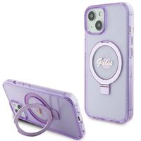Guess GUHMP15MHRSGSU iPhone 15 Plus 6.7" fioletowy/purple hardcase Ring