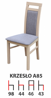 Krzesła Krzesło Tanio A85 Producent  Drewniane Bukowe