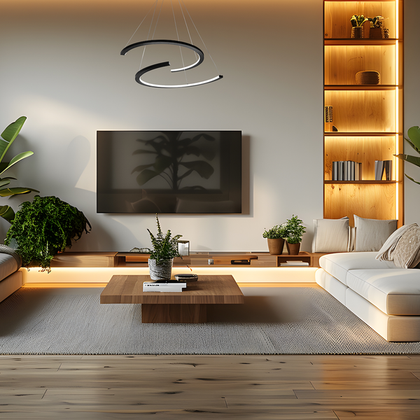 Lampa wisząca DOUBLEMOON 30W LED zdjęcie 4