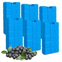 ZESTAW 6 WKŁADÓW 400 ML, 6 x WKŁAD CHŁODZĄCY, DO LODÓWKI TURYSTYCZNEJ