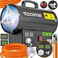 Nagrzewnica 25kW dmuchawa grzejnik na butle gazowa z TERMOSTATEM LCD