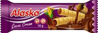 ALASKA Kakaowe 18g Rurki Kukurydziane