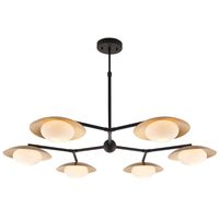 Nowoczesny żyrandol L&-192035 Light& restauracyjny złoty brązowy