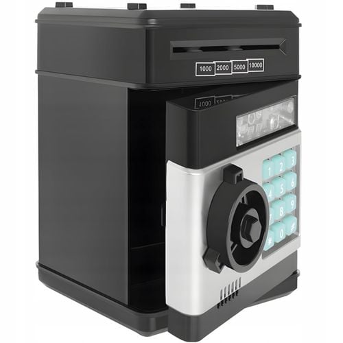 Skarbonka sejf Bankomat na Monety Banknoty dla Dzieci + PIN na Arena.pl