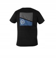 2 x KOSZULKA PRESTON BLACK T-SHIRT ROZM S